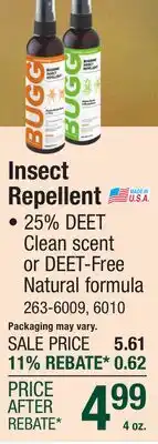 Menards Insect Repellent offer
