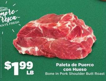 Northgate Market Paleta De Puerco Con Hueso offer