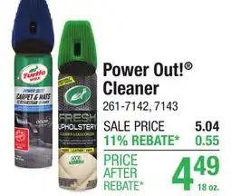 Menards Power Out! Cleaner offer