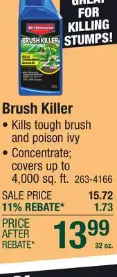Menards Brush Killer offer