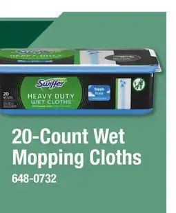 Menards 20-Count Wet Mopping Cloths offer