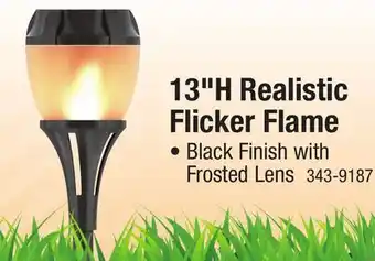 Menards 13H Realistic Flicker Flame offer