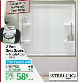 Menards 2-Pack Soap Savers offer