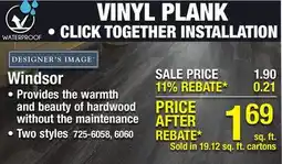 Menards Windsor offer