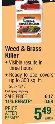 Menards Weed & Grass Killer offer