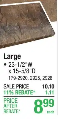 Menards Large BRAXTON offer