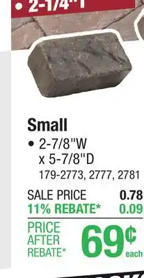 Menards Small offer