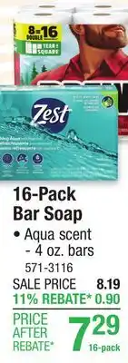 Menards 16-Pack Bar Soap offer