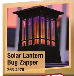 Menards Solar Lantern Bug Zapper offer