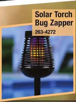 Menards Solar Torch Bug Zapper offer