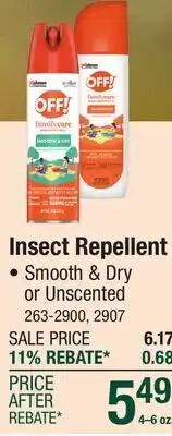 Menards Insect Repellent offer
