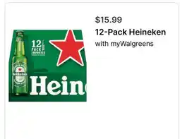 Walgreens 12-Pack Heineken offer