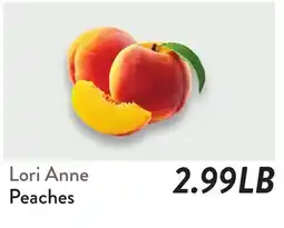 Fresh Thyme Lori Anne Peaches offer