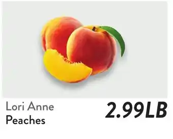 Fresh Thyme Lori Anne Peaches offer