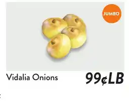 Fresh Thyme Vidalia Onions offer