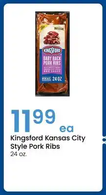 Jewel-Osco Kingsford Kansas City Style Pork Ribs offer