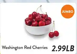Fresh Thyme Washington Red Cherries offer