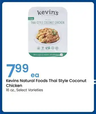 Jewel-Osco Kevins Natural Foods Thai Style Coconut Chicken offer