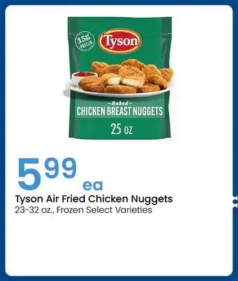 Jewel-Osco Tyson Air Fried Chicken Nuggets offer