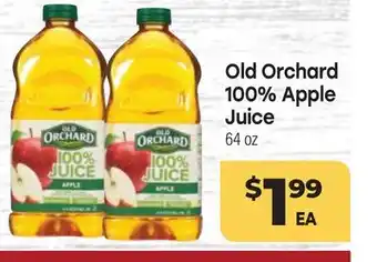 Tony’s Fresh Market Old Orchard 100% Apple Juice offer