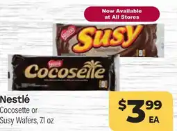 Tony’s Fresh Market Nestlé Cocosette or Susy Wafers offer