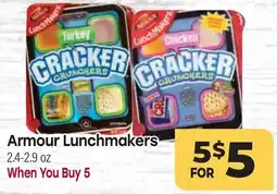 Tony’s Fresh Market Armour Lunchmakers offer