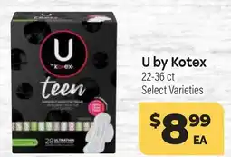 Tony’s Fresh Market U by Kotex offer