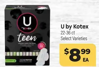 Tony’s Fresh Market U by Kotex offer