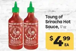 Tony’s Fresh Market Toung of Sriracha Hot Sauce offer