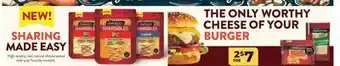 Tony’s Fresh Market THE ONLY WORTHY CHEESE OF YOUR BURGER offer