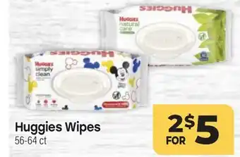 Tony’s Fresh Market Huggies Wipes offer