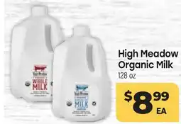 Tony’s Fresh Market High Meadow Organic Milk offer