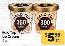 Tony’s Fresh Market Halo Top Ice Cream offer
