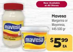 Tony’s Fresh Market Mavesa Margarina or Mayonesa offer