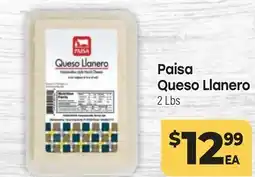Tony’s Fresh Market Paisa Queso Llanero offer