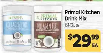 Tony’s Fresh Market Primal Kitchen Drink Mix offer