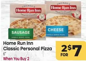 Tony’s Fresh Market Home Run Inn Classic Personal Pizza offer