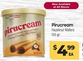 Tony’s Fresh Market Pirucream Hazelnut Wafers offer