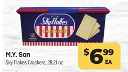 Tony’s Fresh Market M. Y. San Sky Flakes Crackers offer