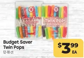 Tony’s Fresh Market Budget Saver Twin Pops offer