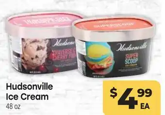 Tony’s Fresh Market Hudsonville Ice Cream offer