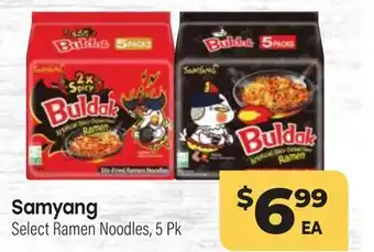 Tony’s Fresh Market Samyang Select Ramen Noodles offer