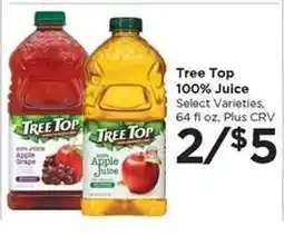 Food 4 Less Tree Top 100% Juice offer