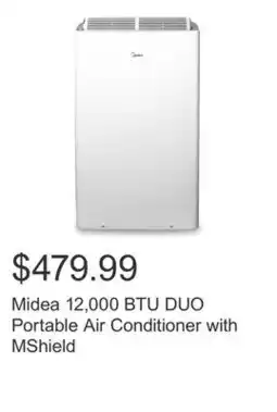 Costco Midea 12,000 BTU DUO Portable Air Conditioner with MShield offer