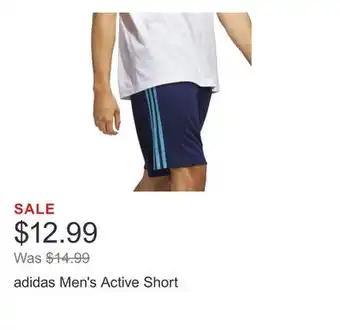 Costco adidas Men's Active Short offer