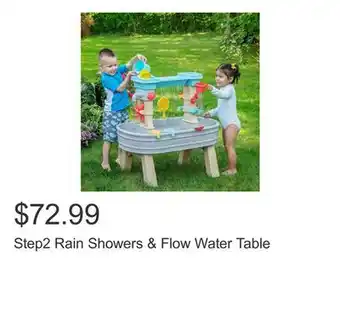 Costco Step2 Rain Showers & Flow Water Table offer