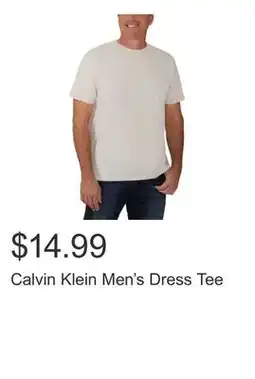 Costco Calvin Klein Men's Dress Tee offer