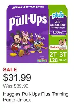 Costco Huggies Pull-Ups Plus Training Pants Unisex offer