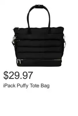Costco iPack Puffy Tote Bag offer