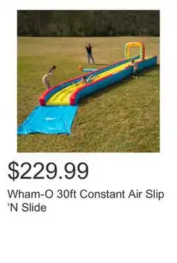 Costco Wham-O 30ft Constant Air Slip 'N Slide offer